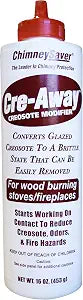 ChimneySaver Cre-Away Creosote Modifier (16 Oz Squeeze Bottle) - The Original Creosote Remover for Chimneys, Wood Stove Cleaner, Wood Burning Fireplace