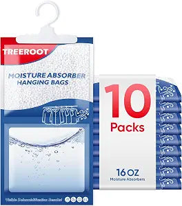 10 Moisture Absorbers for Closet, 16oz Humidity Absorber, Dehumidifier Bags