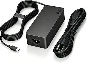 65W USB C Laptop Charger Compatible with Lenovo ThinkPad T14 T15 T16 E14 E15 T480S T580S E480 E580 X1 Carboon Yoga 7i 9i C930 C940 Chromebook C330 S330 Fast Power Adapter