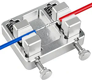 Heavy Duty Aluminum Soldering Clamp with Ceramic Jaw