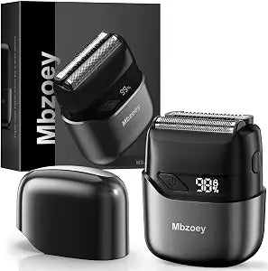 Mbzoey Electric Foil Shavers for Men: IPX7 Waterproof - Magnetic Cover