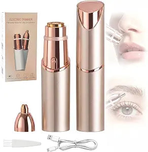 Facial Hair Removal for Women���2 in 1 Face Epilator and Eyebrow Trimmer