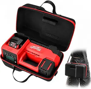 Air Compressor Bag for Milwaukee M18 Inflator 2848-20, Included Neck Strap
