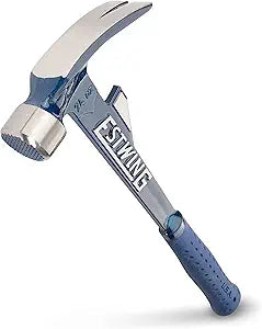 ESTWING Hammertooth Hammer, 24oz Milled Face, Board Straightener, E6-24TM