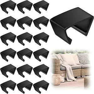 Blulu 8 Pieces Outdoor Furniture Clips for Sectional Sofa Patio Couch