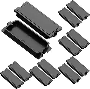 Kingdder 10 Pack Breaker Filler Plate, Circuit Breaker Panel Cover Knockout Filler Plate Box Cover Black