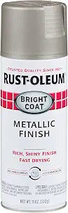 Rust-Oleum Stops Rust Bright Coat Metallic Spray Paint, Aluminum