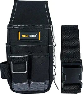 MELOTOUGH Pocket Tool Pouch Tool Belt Pouches with Belt Clip Utility Mini Tool Organizer Pouch for Electrician,Carpenter,Construction,Technician