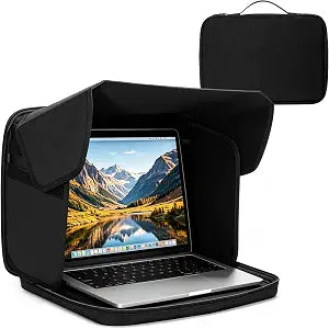Laptop Sun Shade for Working Outside, for 13-16" Foldable Privacy Shield