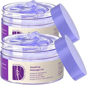 2Pcs Joint Gel Purple Gel, Care Massage Cream, Joint Activities Throughout The Body, Care Knees, Lumbar, Neck, Hands, and Feet