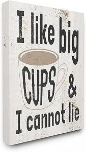 Stupell Industries Funny Kitchen Word, 16 x 20 Inch Canvas Wall Art