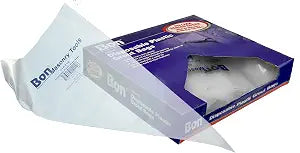 Bon Disposable Plastic Grout Bags Heavy Duty 21 in. x 11 in. Pack of 50 Cut-to-Size Tips for Easy Mortar Application and Mess-Free Clean Up