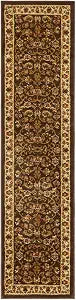 Home Dynamix 3208-511 Royalty Elati Traditional Runner Area Rug 1'9"x7'2", Oriental Brown/Ivory