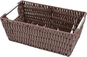 Whitmor Rattique Small Shelf Tote (6500-2712-JAVA)