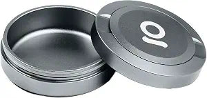 ONGROK ZPuck Zyn Metal Can, Aluminum Pouch, Airtight/Air Proof Storage Container, Preserve Flavor, Sleek and Portable Zyn Holder for Pouches & Small Essentials (Gunmetal)