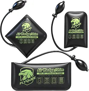 3-Sizes Air Wedge Bag Pump, 500 LB Load Air Shim, Leveling Kit