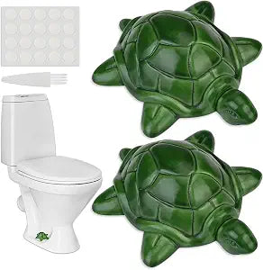 2PCS Toilet Bolt Covers, Sea Turtles Toilet Bolt Covers Decorative, Universal Toilet Bolt Caps, Fun Toilet Screw Cover Caps, Cute Bathroom Decor Accessories