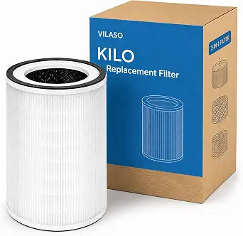 Vilaso KILO Replacement Filter for Afloia KILO & MIRO Air Purifiers, 1 Pack