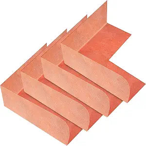 Waterproof Membrane For Shower, Waterproofing Polyethylene Seamless Membrane, Inside Or Outside Corner For Bathroom, Kitchen,Saunas And Wet Areas, Steam Room, Wall, Windows (4Pcs Inside)
