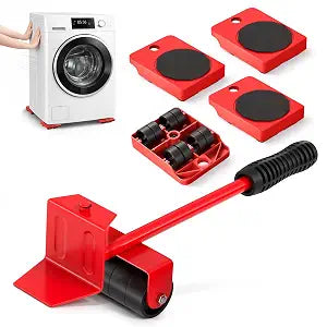 Furniture Movers with Wheels, Up to 220 Lbs Lifter with 4 Sliders