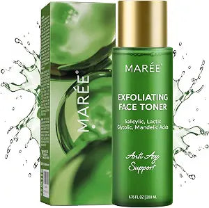 MAREE Exfoliating Salicylic Acid Toner for Face Exfoliator Pore Cleaner