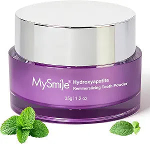 MySmile Nano Hydroxyapatite Remineralizing Tooth Powder 1.2Oz Fluoride���Free