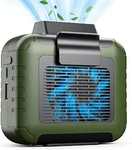 Portable Waist Under Shirt Fan, 23H Working Time, 6200 RPM Strong Airflow