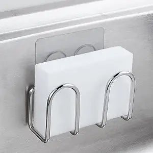 KESOL Sponge Holder for Kitchen Sink, Rustproof SUS304 Stainless Steel