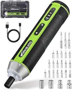 Electric Screwdriver Set with 3 Torque Settings 5N .m Max Torque