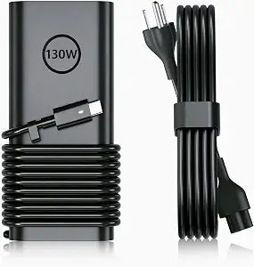 130W USB-C Laptop Charger Replacement for Dell XPS 15 17 Precision Latitude