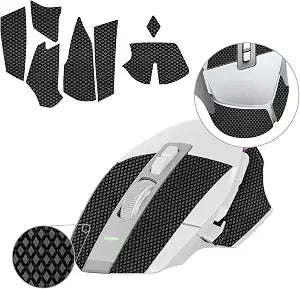TALONGAMES Mouse Anti Slip Grip Tape Compatible with Logitech G502 X Wired / G502 X Wireless Gaming Mouse, Palm Sweat Absorption, Thin 0.5mm, Cut to Fit, Easy to Apply, Mouse Skin