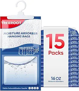 15 Moisture Absorbers for Closet, 16oz Humidity Absorber, Dehumidifier Bags