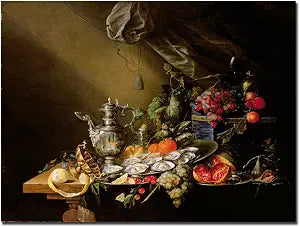 Trademark ART Cornelis De HeemBanquet Still Life Canvas Art