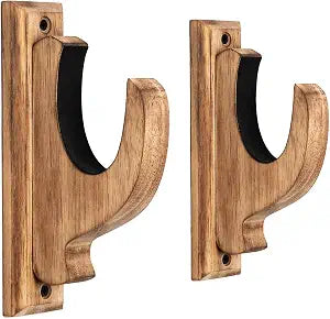 DGWJSU Gun Rack for Wall, Real Wood Shotgun & Rifle Wall Mount