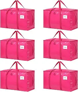 Extra Heavy Duty Large Moving Bags with Zippers and Reinforced Handles