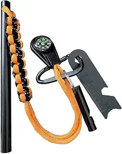 Ferro Rod Fire Starter, 3/8 Inch Thick Magnesium Ferrocerium Rod