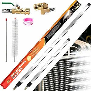 40" & 24" Upgraded Radiator Cleaning Wand Set(2PCS)