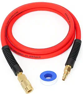 Hybrid Air Compressor Hose 3/8 in x 6 ft Lead in Air Hose