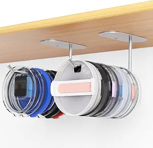 2 Pack Tumbler Lid Organizer, Space Saving Cup Lid Organizer