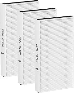 FV10VE1 Dust Air Filter Replacement Compatible with Panasonic Models FV10VE1, FV-10VE1, FV10VEC1, FV-10VEC1, Remote Control Extenders 3 Pack