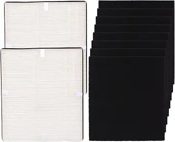 MD1-0022 Replacement Filter Compatible with Vornado Air Purifier AC300, AC350, AC500, AC550, PCO200, PCO300 and PCO500