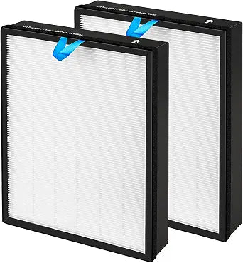 2 Pack Vital 200S Replacement Filter Compatible with LEVOIT Vital 200S Air Pur-ifier H13 Grade, High-Efficiency Activated Carbon Filter Replace Part # Vital 200S-RF