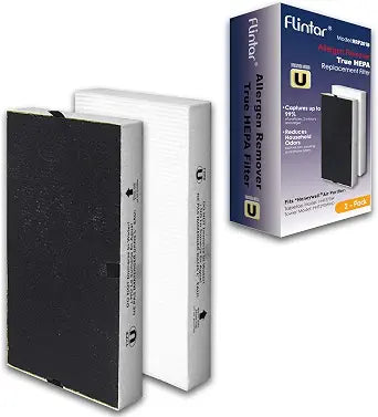 HRF201B Filter U, Compatible with Honeywell HEPAClean U Filter HRF201B and Febreze FRF102B, Fits HW HHT270, HHT290 and Febreze FHT170, FHT180, FHT190, 2-Pack