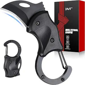 Gifts for Men Brother, Small Pocket Knife for Men, Christmas Stocking Stuffers, Keychain, Box Cutter EDC Gadgets for Husband Him, Unique Gifts ldea for Camping Fishing Hiking