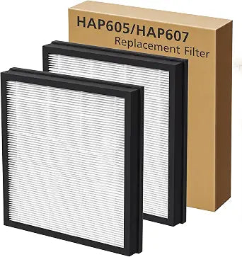 2-Pack HEPA Replacement Filter for FreAire HAP605 HAP607 Air Puri-fier