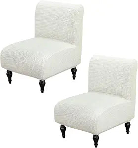 Eco-Ancheng Accent Chair Cover Armless Chair Cover Slipper Chair Slipcover