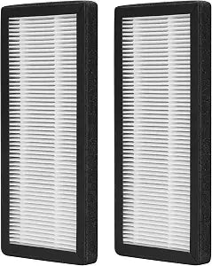 2-Pack KJ70F-117 Replacement Filter, Compatible with Keylitos Purifier KJ70F/KJ70F-117