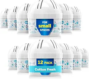 HUMYDRY Moisture Absorber Device, Mini 12-Pack, 12.6oz, Fresh Cotton Scent