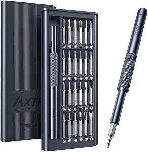 AXTH 25-in-1 Small Precision Screwdriver Set, Professional Mini Repair Tool