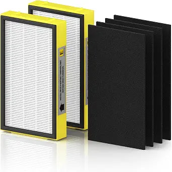 FLT4100 Replacement Filter E Compatible with Guardian Technologies model AC4100, AC4100CA, AC4150BL, AC4150PCA, AC4150P, 2-Pack